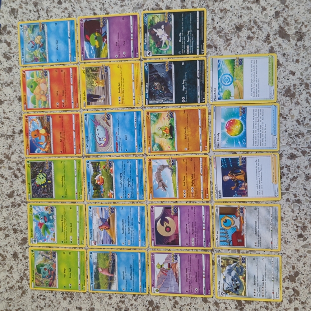 Pokemon Go Cards Set 2